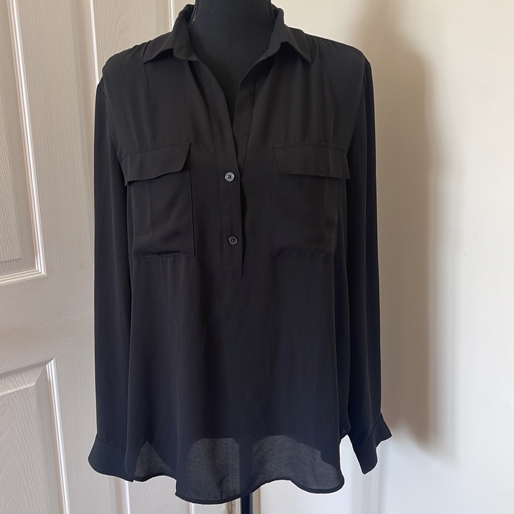 Ann Taylor sheer blouse
